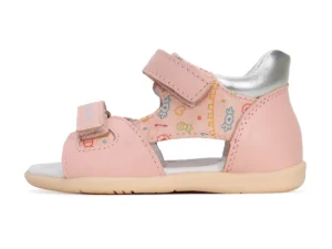 Sandały skórzane D.D.step G075-41658E Różowe