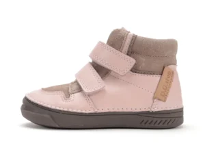 Trzewiki skórzane A040-52560E Baby Pink