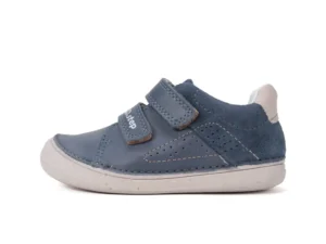 Półbuty skórzane S078-61177B Royal Blue