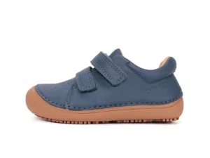 Półbuty skórzane barefoot S063-61983 Royal Blue