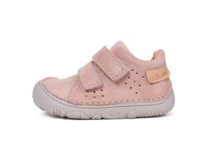 Półbuty skórzane barefoot S073-61950C Rose Gold
