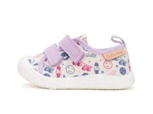 Trampki tekstylne C100-61432A Cream