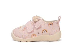 Kapcie dziecięce barefoot C086-61515 Baby Pink