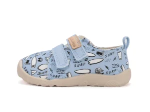 Kapcie dziecięce barefoot C086-61877A Aero Blue