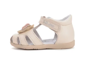 Sandały skórzane G075-61516B Cream